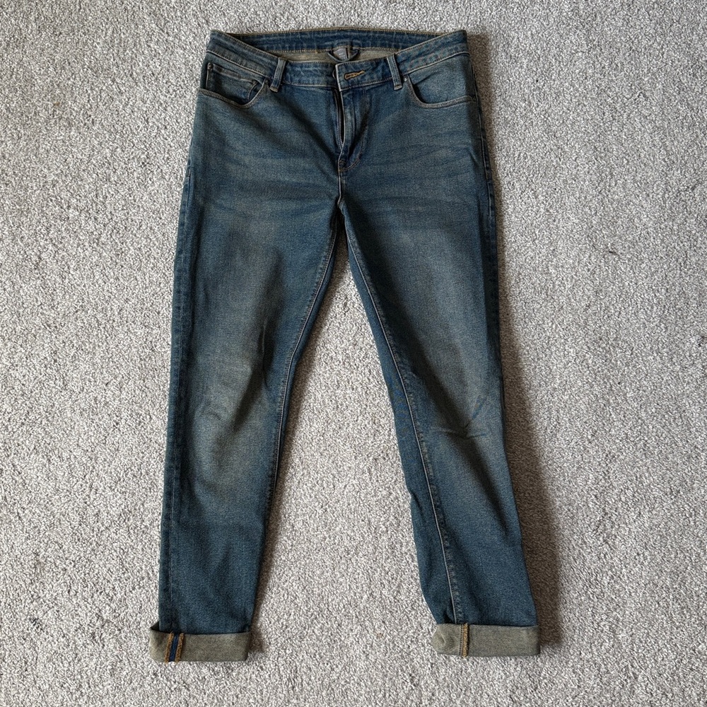 ASOS Stylish Blue Slim Denim Jeans 33/32